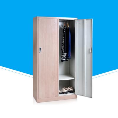 China Office 2 Door Metal Locker Height 1850mm Locker Style Cabinet for sale