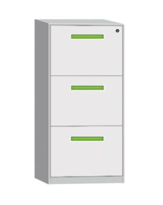China Lockable 3 Drawer Steel Filling Cabinet For Office And Home RAL color Available for sale