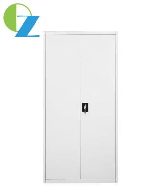 China Steel 2 Doors Office Filing Cabinet 4 Layers Steel File Storage Cupboard for sale