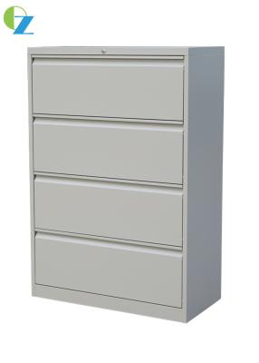 China Office Metal Lateral File Cabinets 4 Drawer Large Storage Cabinets for sale