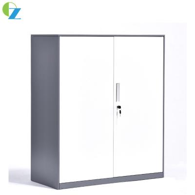 China Swing Door Full Short Steel Office Cupboard Metal Filing Cabinet Adjustable Shelf for sale