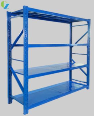 China 200KG Per Layer Powder Coated Steel Storage Racks Light Duty Warehouse Storage Shelf for sale