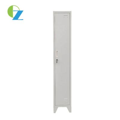 China Changing Room Vertical 1 Door Locker Gym With Feet for sale
