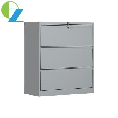 China Commercial Office Furniture Lateral File Cabinets 3 Drawer Steel for sale