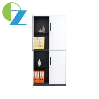 China 12mm Slim Metal Storage Cabinet Filing 4 Door For Office for sale