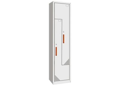 China Z Door H1850mm Vertical Steel Office Lockers Wardrobe Gym School Cabinet for sale