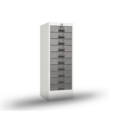 China Non Knock Down Vertical Steel Filing Cabinets 15 Drawer H1324mm for sale