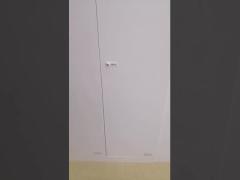 0.6mm Thickness 2 Door Steel Locker Flush Door Frameless Steel Office Locker