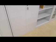 Swing Door Cold Rolled Steel Stationery Cupboard Kd Structure