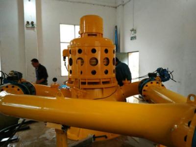 China 200KW Oblique Strike Vertical Hydroturbine Generator Set Double Spray Gun for sale