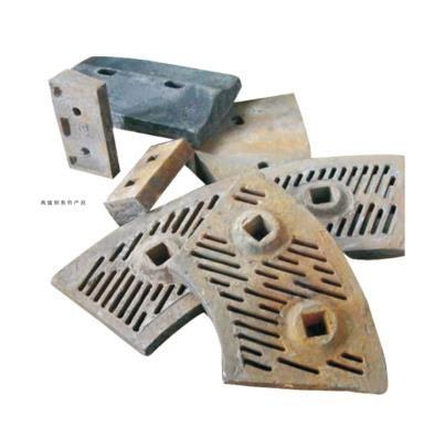 China High Manganese Steel Lining Plate Hammer Head Screen Bar Castings And Forgings for sale