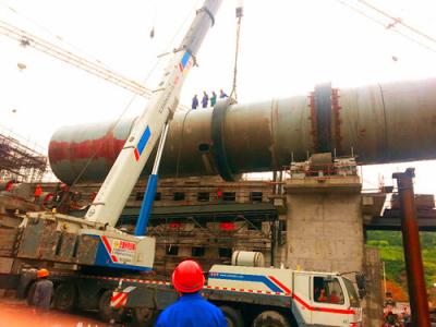 China Oxidation Pelletizing Rotary Kiln Cement Rotary Kiln Low Failure Rate for sale