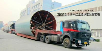 Chine Stratification lente métallurgique d'entraînement de four rotatoire de ciment de four rotatoire de joint de compression de cylindre d'échelles à vendre