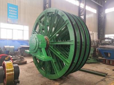 China Mine Castings And Forgings Hoist Guide Wheel Device Of Head Sheave for sale