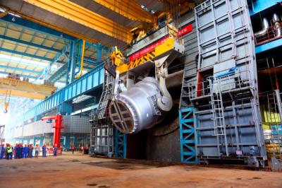 Chine Chaudière industrielle de raffinage de cuivre de fusion de machine de métallurgie d'avance de convertisseur à vendre