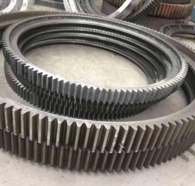 China Customizable Rotary Kiln And Mill Girth Gear Ring Gear Pinion Gear for sale