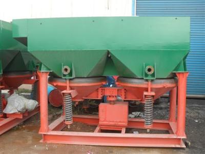 China Wash Box Ore Processing Machine Manganese Ore Jigger  420/min for sale