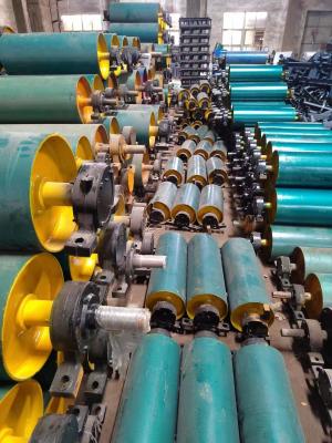 China Wear Resistant Conveyor Belt Drive Rollers Mining Machine Spare Parts for sale