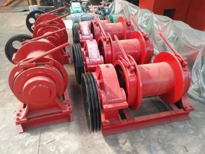 China Diesel Engine Winch 1.5 Ton Conveying Hoisting Machine For Construction for sale