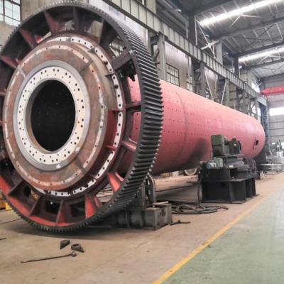 China Cylindrical PLC Control Ore Wet Stone Grinding  Mining Ball Mill for sale