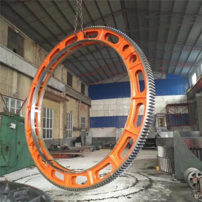 China GS42CrMo4 Mill Girth Gear and rotary kiln gear for cement plant for sale