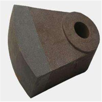 China High Chromium Cast Manganese Steel Composite Hammer Head Crusher Wear Parts for sale