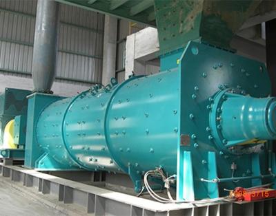 China Corra continuamente 5000 litros misturador da alimentação horizontal do tambor da máquina da metalurgia à venda