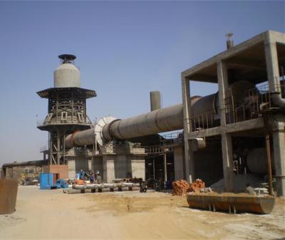 China Complete Production Laterite Nickel Calcination Rotary Kiln 12000t/D for sale