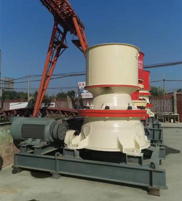 中国 鉱山機械の砕石機機械移動式30kw 350mm油圧円錐形の粉砕機 販売のため