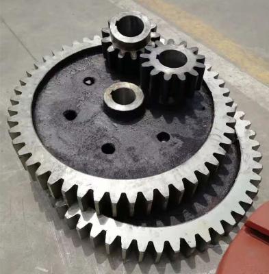 China Carburizing Steel Forging Spur 18CrNiMo7-6 Ball Mill Pinion Gear for sale