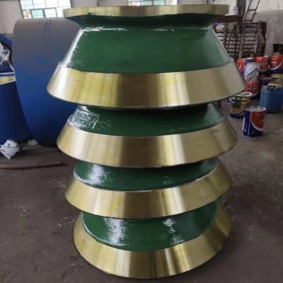China Cone Crusher CH420 Casting Bowl Liner Concave And Mantle and crusher liner for sale