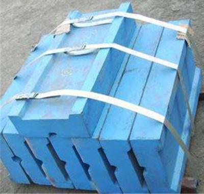 China High Chrome PF 1010 PF 1315 Impact Crusher Blow Bars Mining Machine Spare Parts for sale