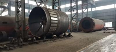 China Horno rotatorio del cemento de 5.0×74 6000TPD para las líneas de montaje de proceso secas y mojadas en venta