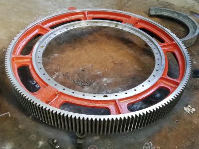 China Custom Large Size 42CrMo4 34CrMo4 Ring Gear Spur Gear For Mill Differene Materials for sale