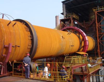 China 180~12000 T/D Output Active Lime Rotary Kiln High Productivity for sale