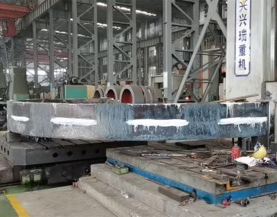 China Customized Forging And Casting 16000mm Large Kiln Girth Gear 70 Module for sale