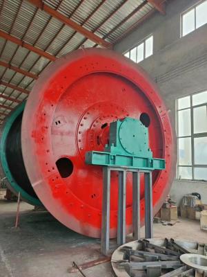 China Bobina minera 245kn que transporta alzando el solo alzamiento de la bobina de la cuerda de la máquina en venta