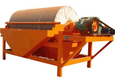 China 12-100 separador del tambor magnético del cilindro del equipo de la preparación de menas de la t/h en venta