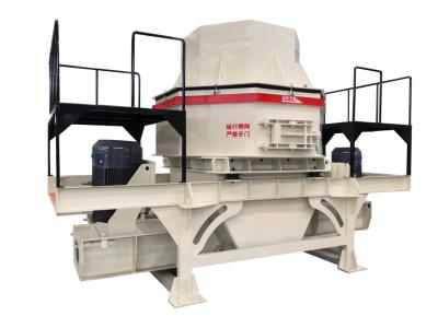 China Vertical 24 - 60 TPH Plastic Sand Making Machine High Crushing Efficiency for sale