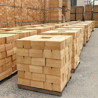 China High Refractoriness 1.85~2.0g/cm3 High Alumina Refractory Brick For Cement Rotary Kiln for sale