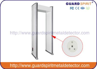 China Alto detector de metales del recorrido de la tecnología de la sensibilidad DSP, puerta del detector de metales de Arco en venta