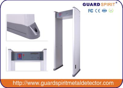 China Detectores de metales de la seguridad de Multizones Garrett, puerta ligera del detector de metales de la puerta en venta