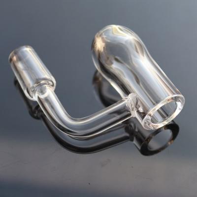China Clear Heat Resistant Bong 90 Degree Banger Glass Smoking Water Pipe Bowl for sale