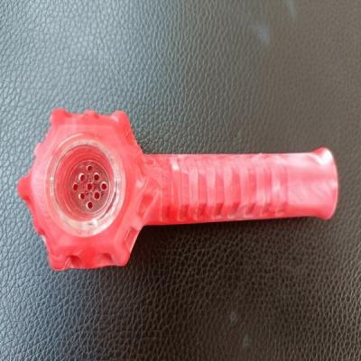 Chine Tube d'inhalateur de paille de vapeur de silicone rouge non toxique 0,1 kg à vendre