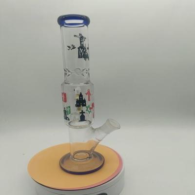 Κίνα 12in Female Downstem Glass Recycler Bong Repurposed Glass Water Pipe Bongs προς πώληση