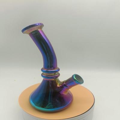 China 12 Inches Female Glass Straight Tube Reshaping Water Recycler Bong for sale