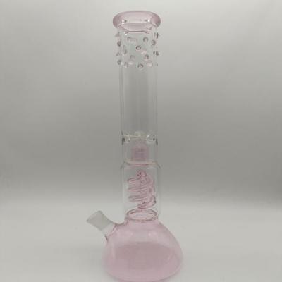 China 18mm Male Female Straight  Water Pipe Bong No Diffuser for sale