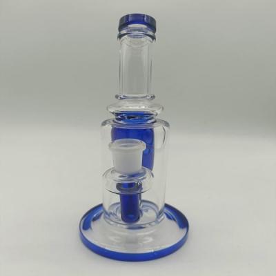 China 14mm Glass Girl Smoking Bongs With Tobacco Dab Rigs With Percolator for sale