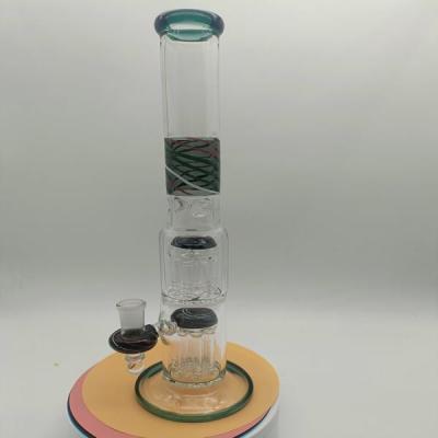 China Bongo de vidro para fumar água de 18,8 mm Mini cachimbo de água para cachimbo de água com acessório de escova de limpeza à venda