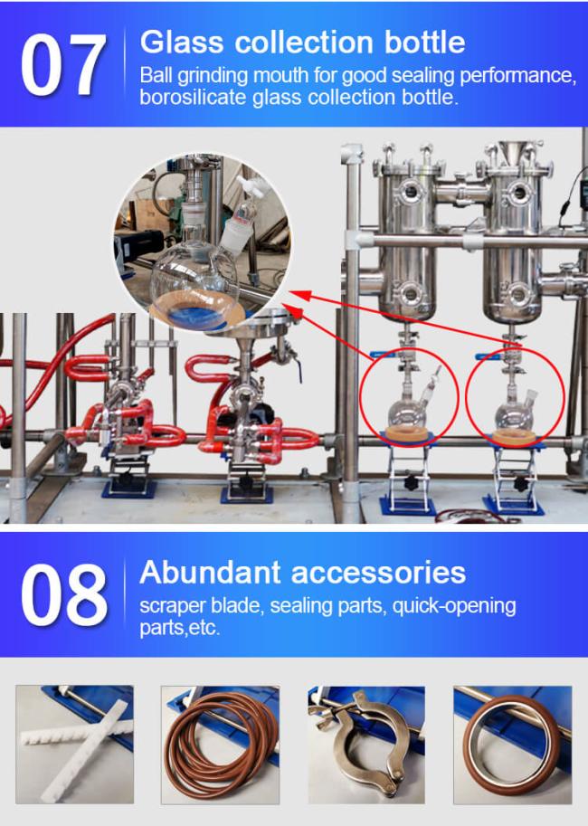 stainless steel molecular distillation